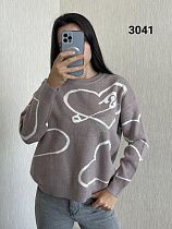 Свитер Fsn 3041 d.grey - делук