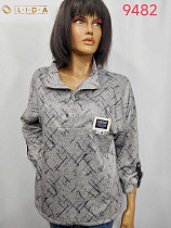 Рубашка Lida 9482 grey - делук