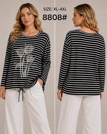 Свитер Kaffir Lily 8808 black - делук