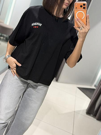 Футболка Comod 1335 black - делук