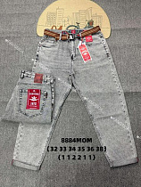 Джинсы Fangsida 8884 l.grey - делук