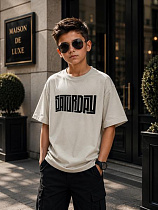 Футболка Major Kids 3705 l.grey - делук