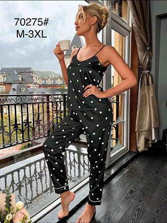 Пижама Brilliant 70275 black - делук