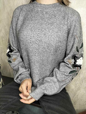 Свитер Kosta 5808 d.grey - делук