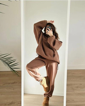 Костюм Спорт Modnulya 503 brown - делук