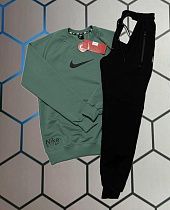 Костюм Спорт Alex Clothes 4891 green - делук