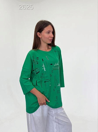 Свитер Fsn 2525 green - делук