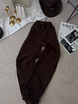 Штаны Спорт Sofi Cor 9065 brown - делук