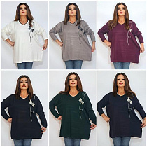 Свитер Biblos 2350 mix - делук