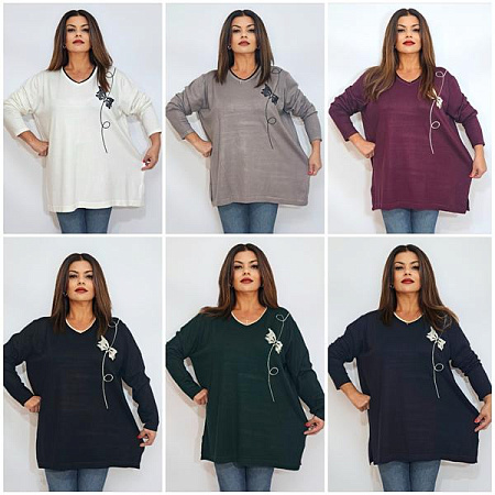 Свитер Biblos 2350 mix - делук