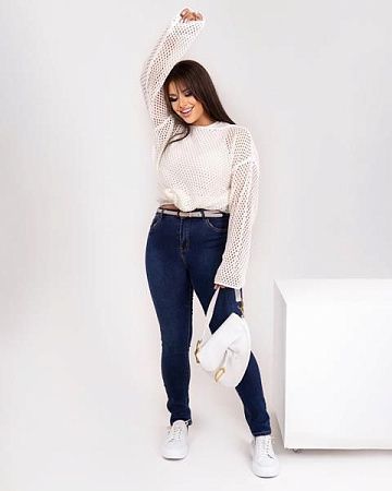 Джинсы Lady N 1488 navy - делук