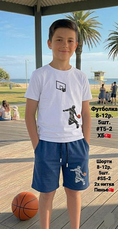 Футболка Amz T5-2 white - делук