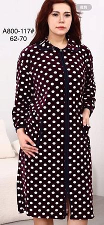 Халат Fili Wear A800-117 wine - делук
