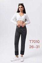 Джинсы Newjeans T7010 black - делук