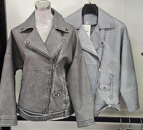 Куртка Liopt 3326 grey - делук