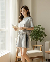 Костюм Katty 1091 grey - делук