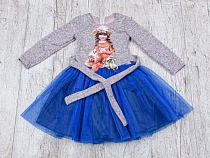Платье Kindzer Clothes N11 blue - делук