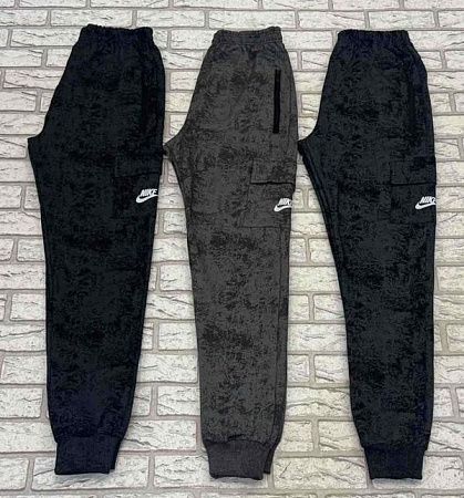 Штаны Спорт Shon S867 black - делук