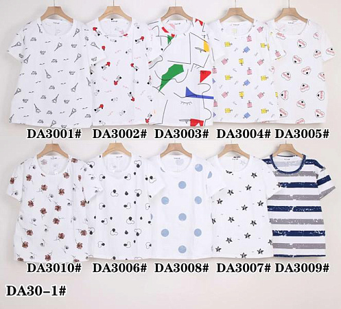 Футболка Xie DA30-1 mix - делук