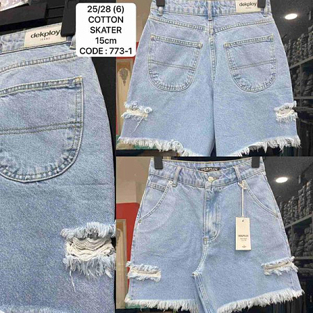 Шорты Maxim Jeans 773-1 l.blue - делук