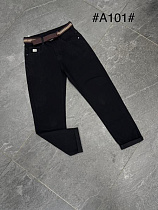 Джинсы F.T.H A101 black - делук