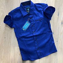 Рубашка No Brand 2144 blue - делук