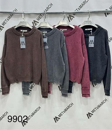 Свитер Met&March 9902 brown - делук