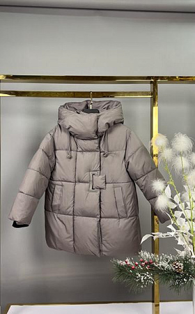 Куртка Delfinka 8612 beige - делук