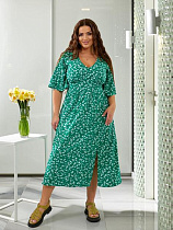 Платье Deliv 600 green - делук