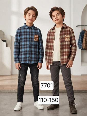 Рубашка Фунтик 7701 brown - делук