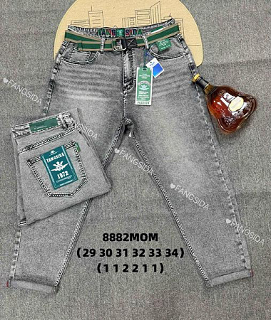 Джинсы Fangsida 8882 grey - делук
