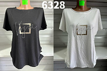 Футболка Gertie 6328 white - делук