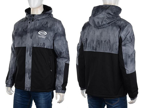 Куртка M7 8886 grey - делук