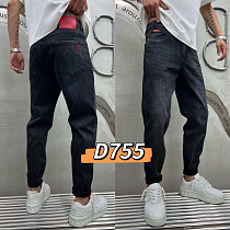 Джинсы God Baron D755 black - делук