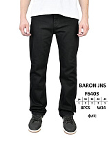 Джинсы Baron Jeans F6403 black - делук