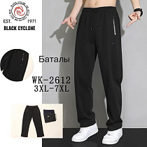Штаны Спорт Giang G91-2612 black - делук
