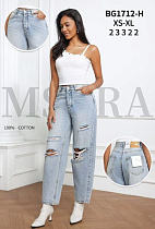 Джинсы Jeans Club BG1712H l.blue - делук