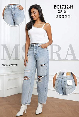 Джинсы Jeans Club BG1712H l.blue - делук