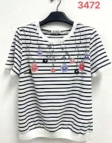 Футболка Lida 3472 white - делук