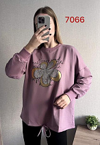 Свитер Fsn 7066 lilac - делук