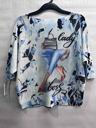 Свитер Emsweekis E1812 l.blue - делук