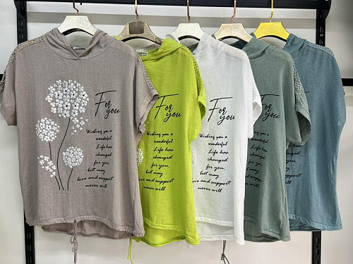 Футболка Estima 7379 l.green - делук