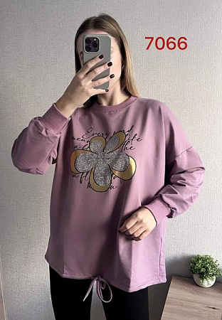 Свитер Fsn 7066 lilac - делук