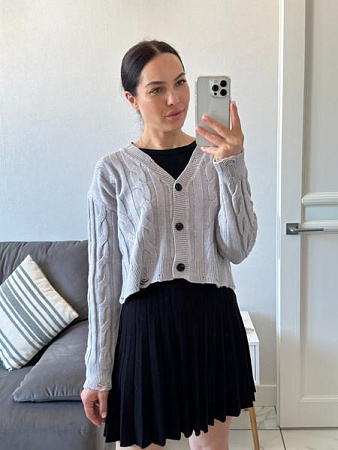 Кофта Modnulya 843 l.grey - делук