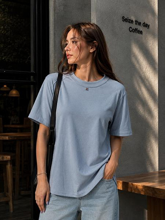 Футболка New Season F1730 l.blue - делук