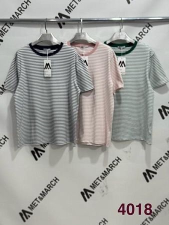 Футболка Met&March 4018 beige - делук