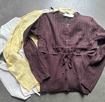 Свитер Lora LR972 white - делук