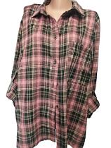 Рубашка Bishoff 584 d.pink-black (S-L) - делук