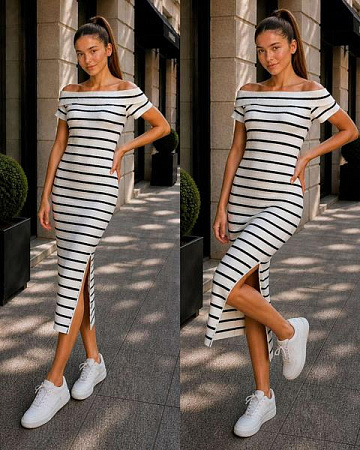 Сарафан Karolina KR631 white - делук