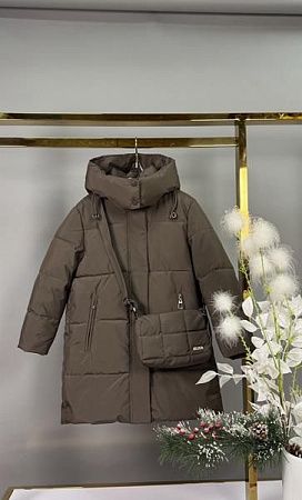 Куртка Delfinka W815 khaki - делук